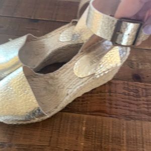 J crew wedge shoe gently worn
